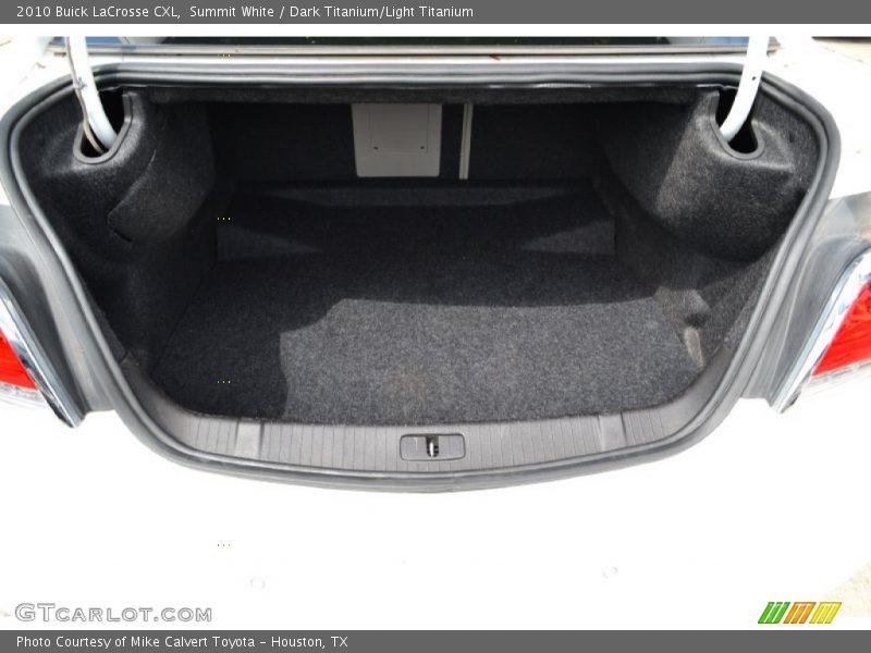 Summit White / Dark Titanium/Light Titanium 2010 Buick LaCrosse CXL