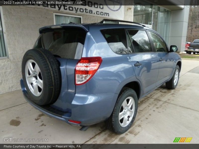 Pacific Blue Metallic / Ash 2012 Toyota RAV4 I4 4WD