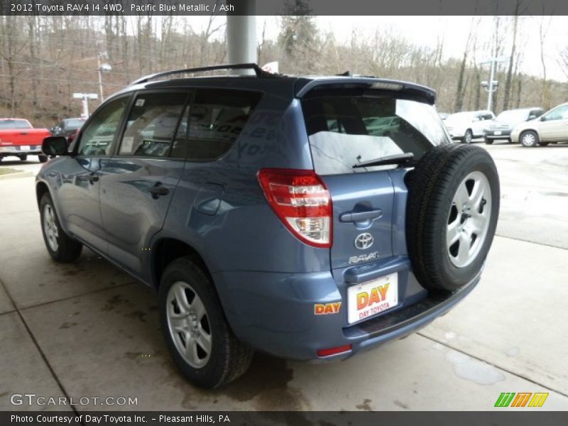 Pacific Blue Metallic / Ash 2012 Toyota RAV4 I4 4WD