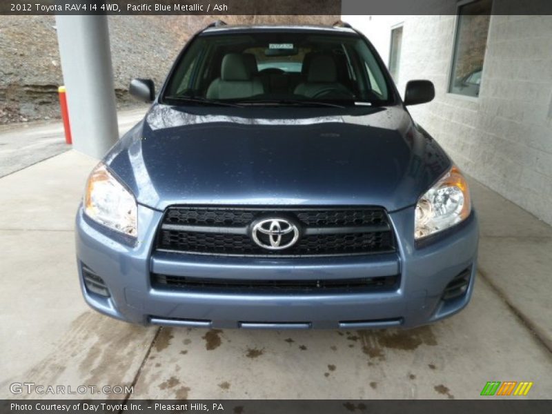 Pacific Blue Metallic / Ash 2012 Toyota RAV4 I4 4WD
