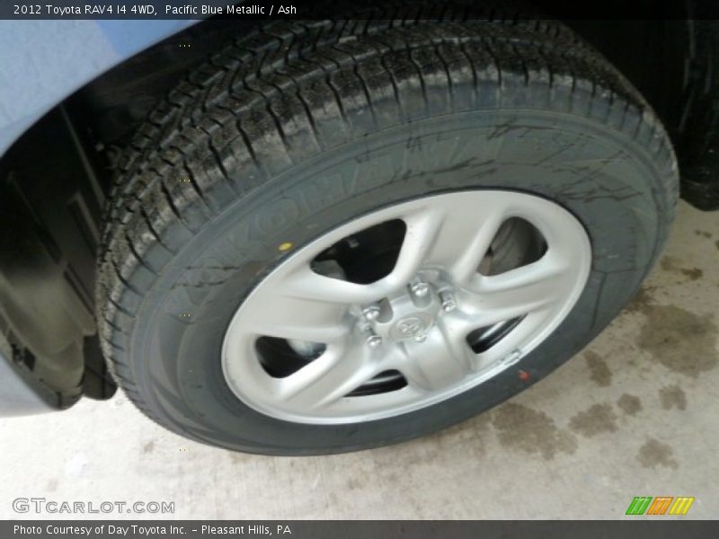Pacific Blue Metallic / Ash 2012 Toyota RAV4 I4 4WD