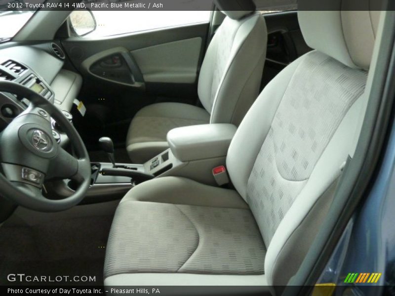 Pacific Blue Metallic / Ash 2012 Toyota RAV4 I4 4WD