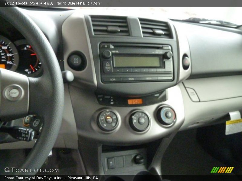 Pacific Blue Metallic / Ash 2012 Toyota RAV4 I4 4WD