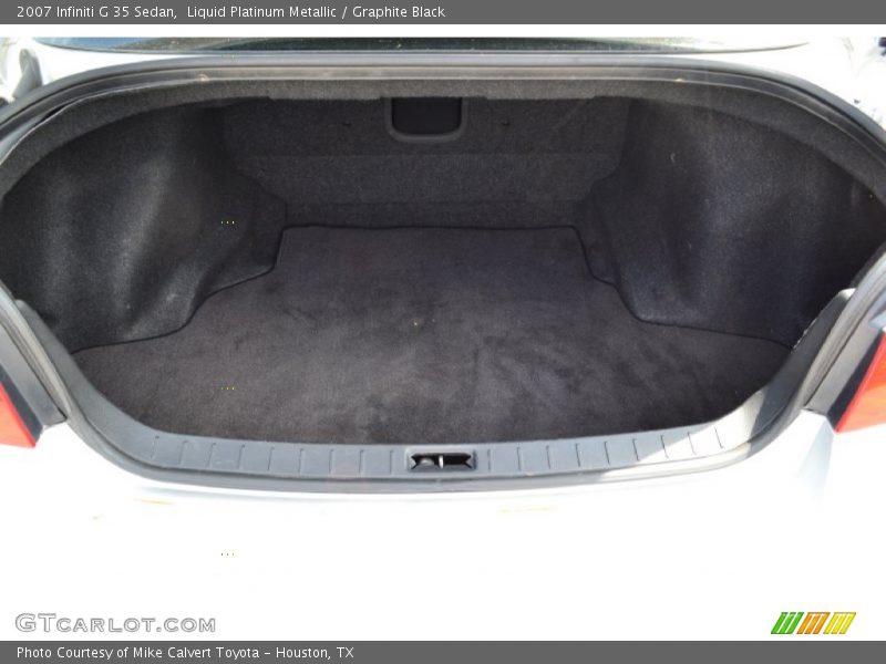 Liquid Platinum Metallic / Graphite Black 2007 Infiniti G 35 Sedan