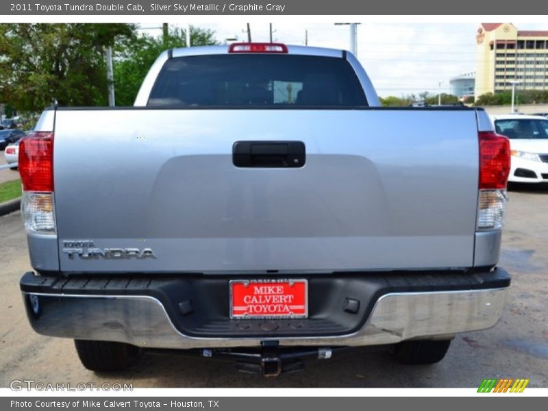 Silver Sky Metallic / Graphite Gray 2011 Toyota Tundra Double Cab