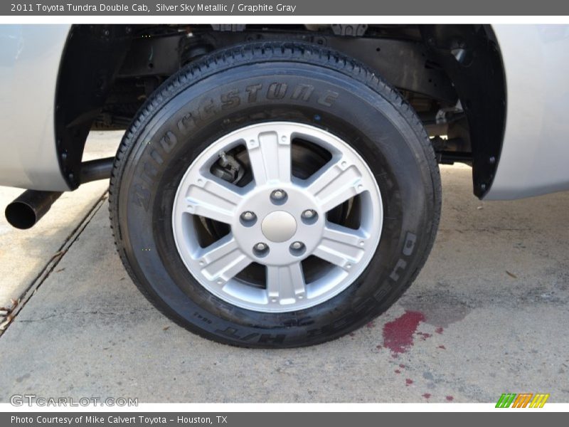 Silver Sky Metallic / Graphite Gray 2011 Toyota Tundra Double Cab