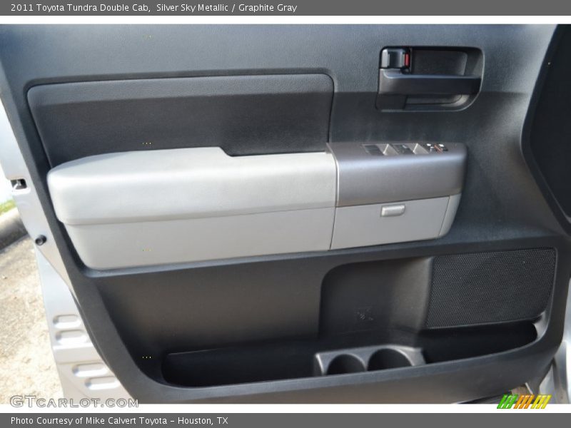 Silver Sky Metallic / Graphite Gray 2011 Toyota Tundra Double Cab