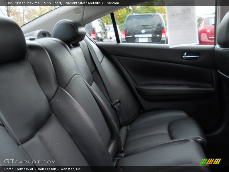 Radiant Silver Metallic / Charcoal 2009 Nissan Maxima 3.5 SV Sport