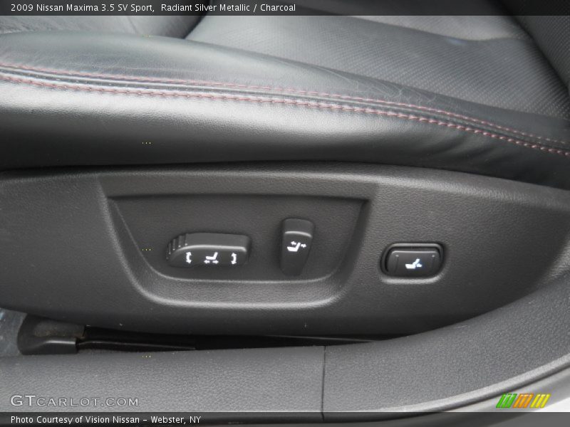 Radiant Silver Metallic / Charcoal 2009 Nissan Maxima 3.5 SV Sport