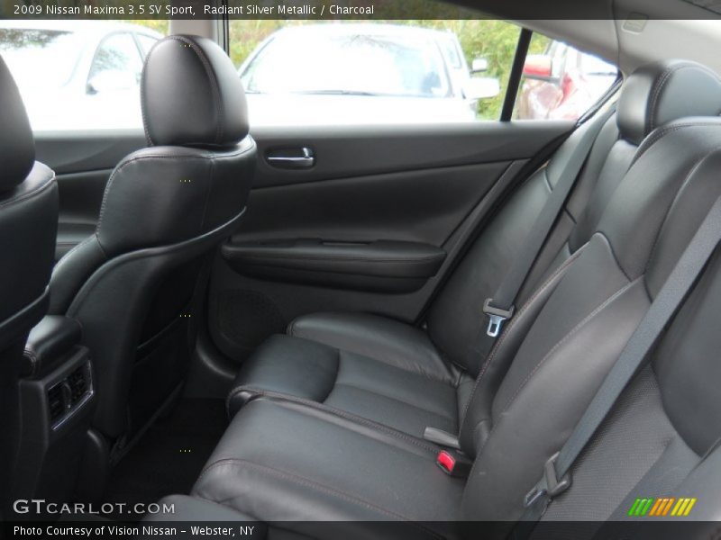 Radiant Silver Metallic / Charcoal 2009 Nissan Maxima 3.5 SV Sport