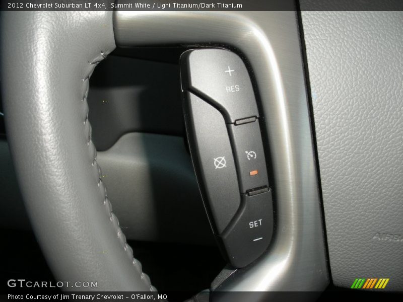 Summit White / Light Titanium/Dark Titanium 2012 Chevrolet Suburban LT 4x4