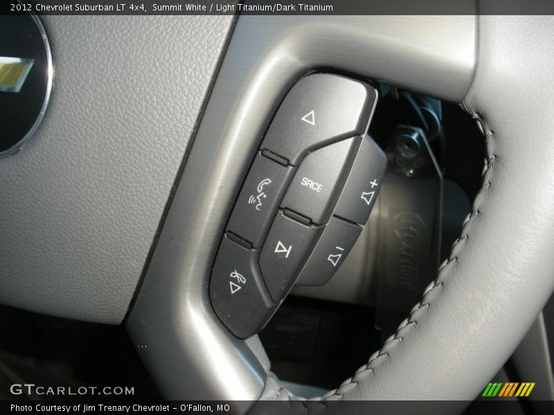 Summit White / Light Titanium/Dark Titanium 2012 Chevrolet Suburban LT 4x4