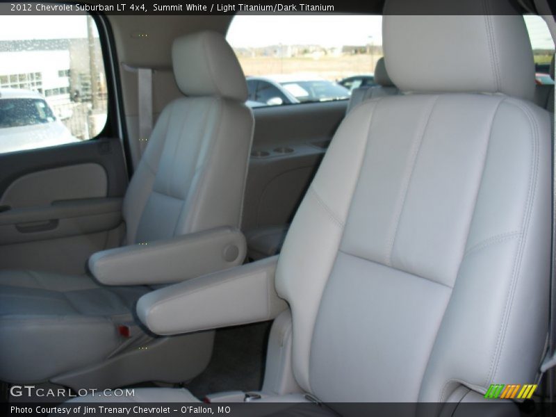 Summit White / Light Titanium/Dark Titanium 2012 Chevrolet Suburban LT 4x4