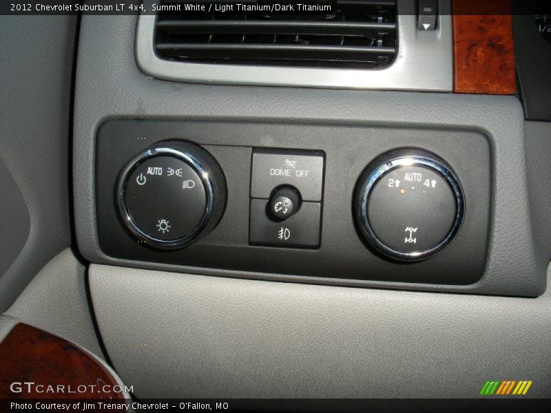 Summit White / Light Titanium/Dark Titanium 2012 Chevrolet Suburban LT 4x4