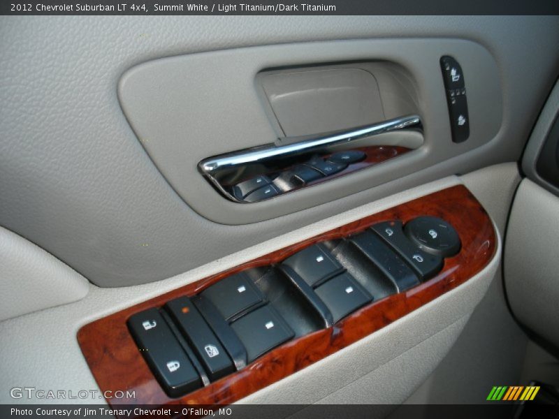 Summit White / Light Titanium/Dark Titanium 2012 Chevrolet Suburban LT 4x4