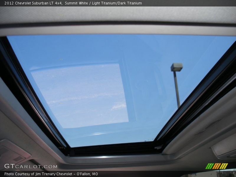 Summit White / Light Titanium/Dark Titanium 2012 Chevrolet Suburban LT 4x4