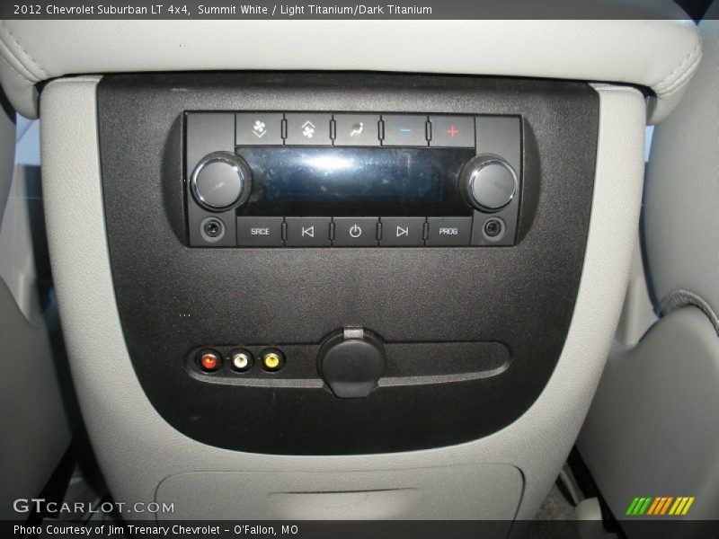 Summit White / Light Titanium/Dark Titanium 2012 Chevrolet Suburban LT 4x4