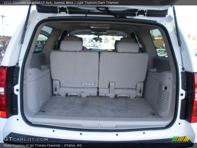 Summit White / Light Titanium/Dark Titanium 2012 Chevrolet Suburban LT 4x4