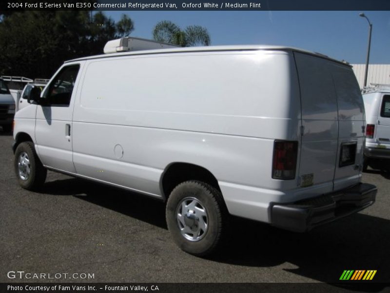 Oxford White / Medium Flint 2004 Ford E Series Van E350 Commercial Refrigerated Van