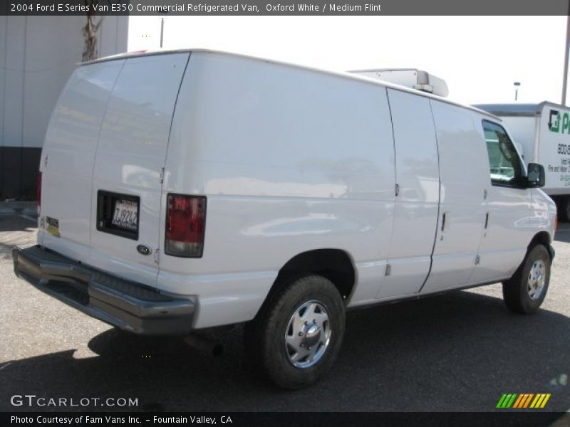 Oxford White / Medium Flint 2004 Ford E Series Van E350 Commercial Refrigerated Van
