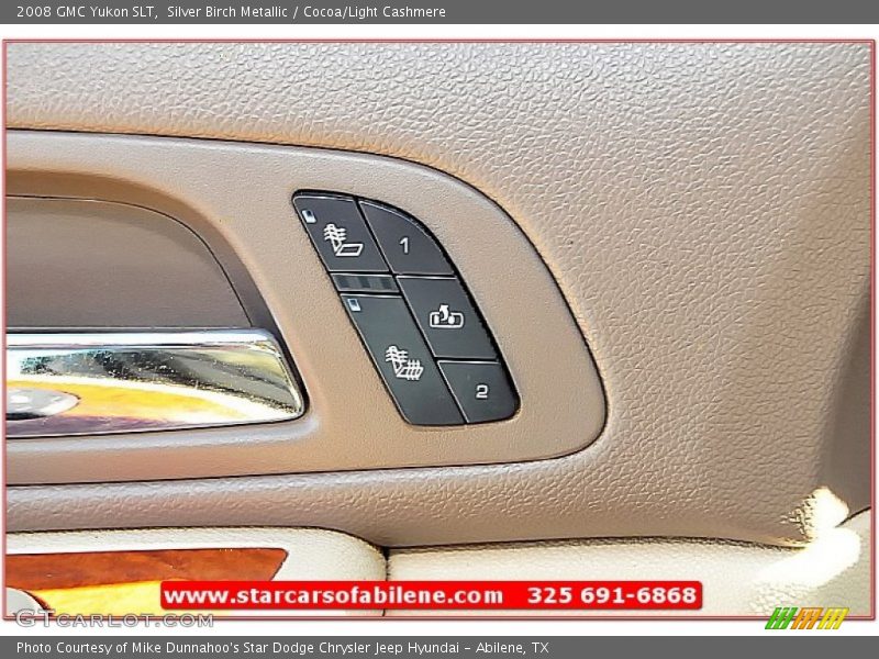 Silver Birch Metallic / Cocoa/Light Cashmere 2008 GMC Yukon SLT