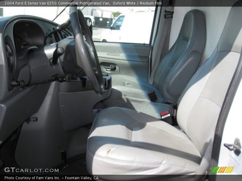  2004 E Series Van E350 Commercial Refrigerated Van Medium Flint Interior