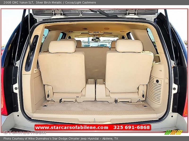Silver Birch Metallic / Cocoa/Light Cashmere 2008 GMC Yukon SLT