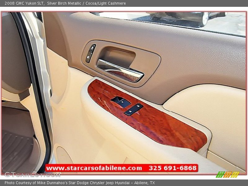 Silver Birch Metallic / Cocoa/Light Cashmere 2008 GMC Yukon SLT