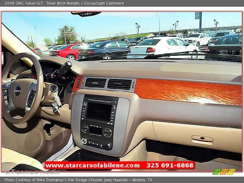 Silver Birch Metallic / Cocoa/Light Cashmere 2008 GMC Yukon SLT