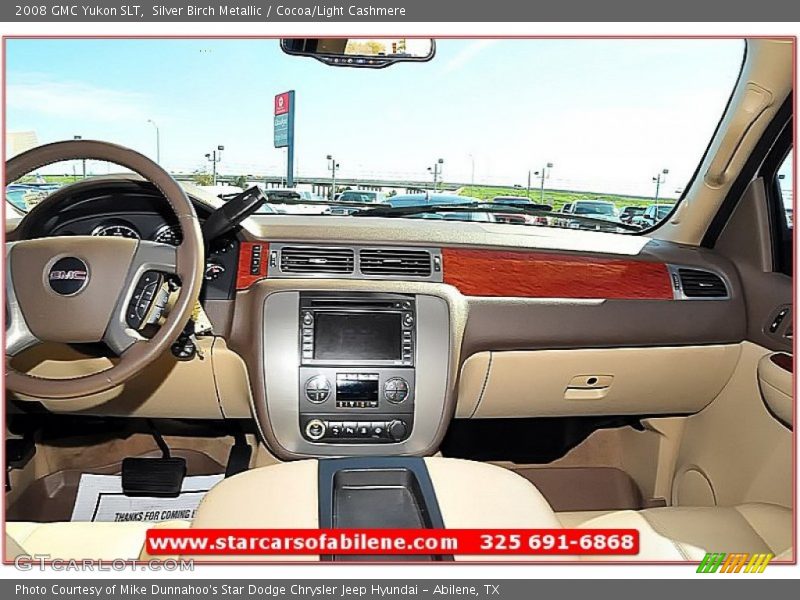 Silver Birch Metallic / Cocoa/Light Cashmere 2008 GMC Yukon SLT
