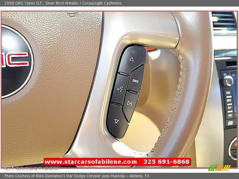 Silver Birch Metallic / Cocoa/Light Cashmere 2008 GMC Yukon SLT