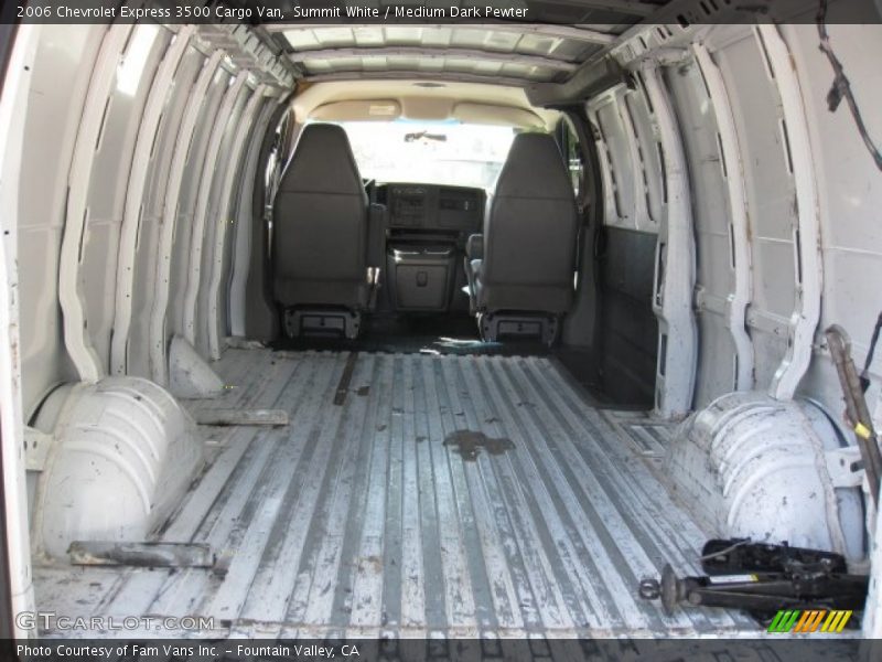 Summit White / Medium Dark Pewter 2006 Chevrolet Express 3500 Cargo Van