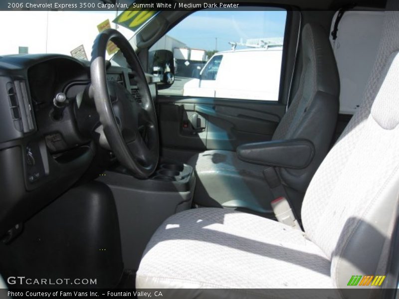 Summit White / Medium Dark Pewter 2006 Chevrolet Express 3500 Cargo Van