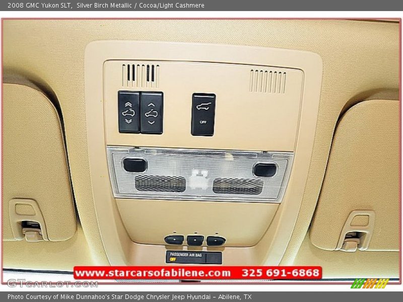 Silver Birch Metallic / Cocoa/Light Cashmere 2008 GMC Yukon SLT