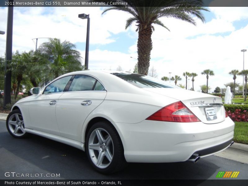  2011 CLS 550 Diamond White Metallic