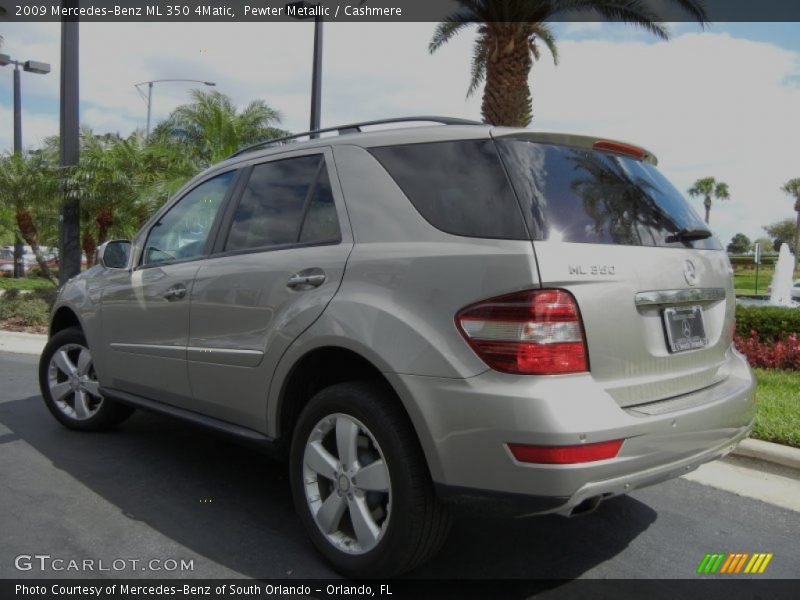 Pewter Metallic / Cashmere 2009 Mercedes-Benz ML 350 4Matic