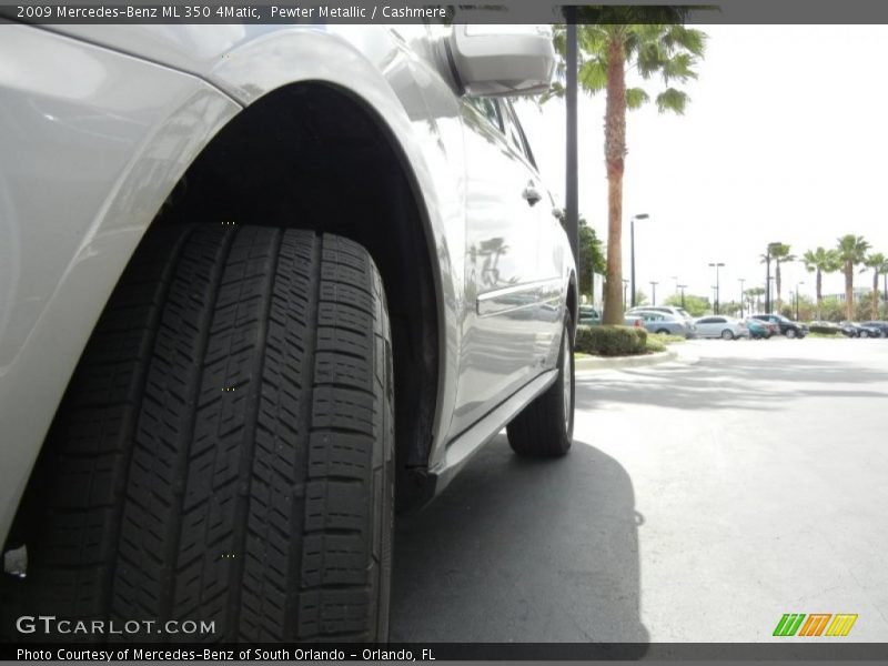 Pewter Metallic / Cashmere 2009 Mercedes-Benz ML 350 4Matic