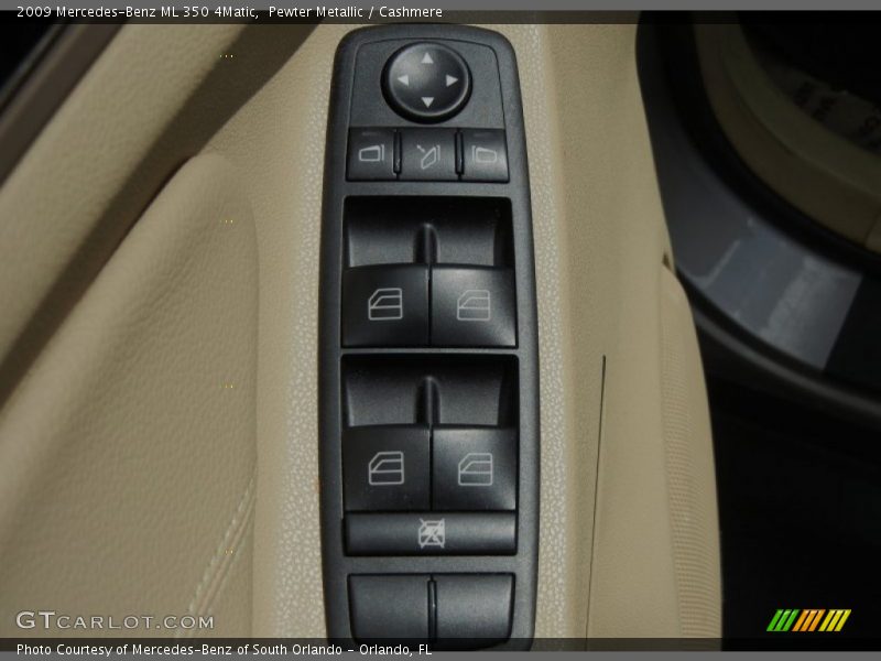 Pewter Metallic / Cashmere 2009 Mercedes-Benz ML 350 4Matic