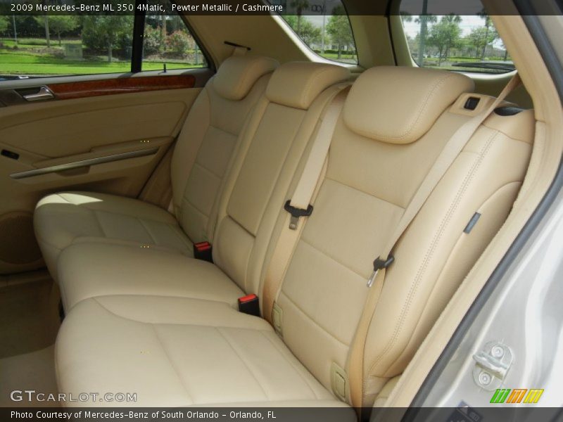 Rear Seat of 2009 ML 350 4Matic