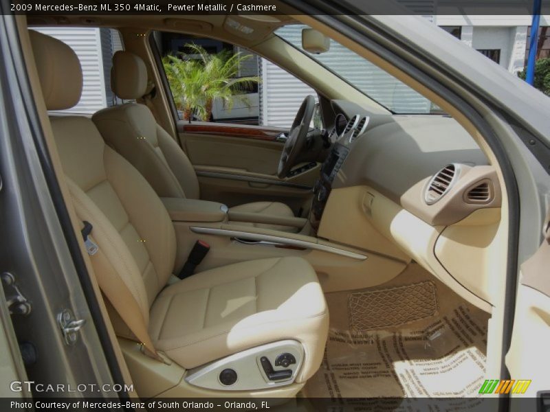 Pewter Metallic / Cashmere 2009 Mercedes-Benz ML 350 4Matic