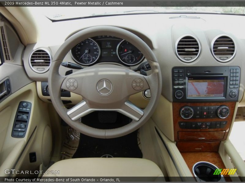 Dashboard of 2009 ML 350 4Matic