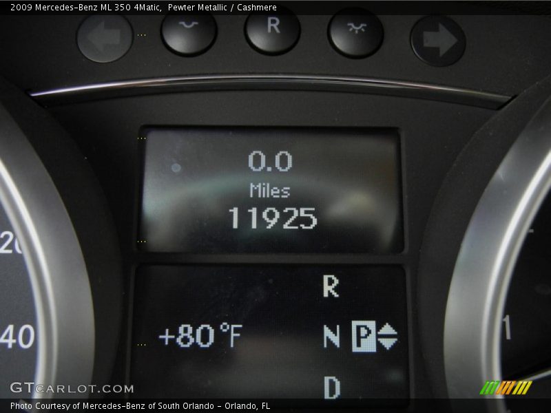 Pewter Metallic / Cashmere 2009 Mercedes-Benz ML 350 4Matic