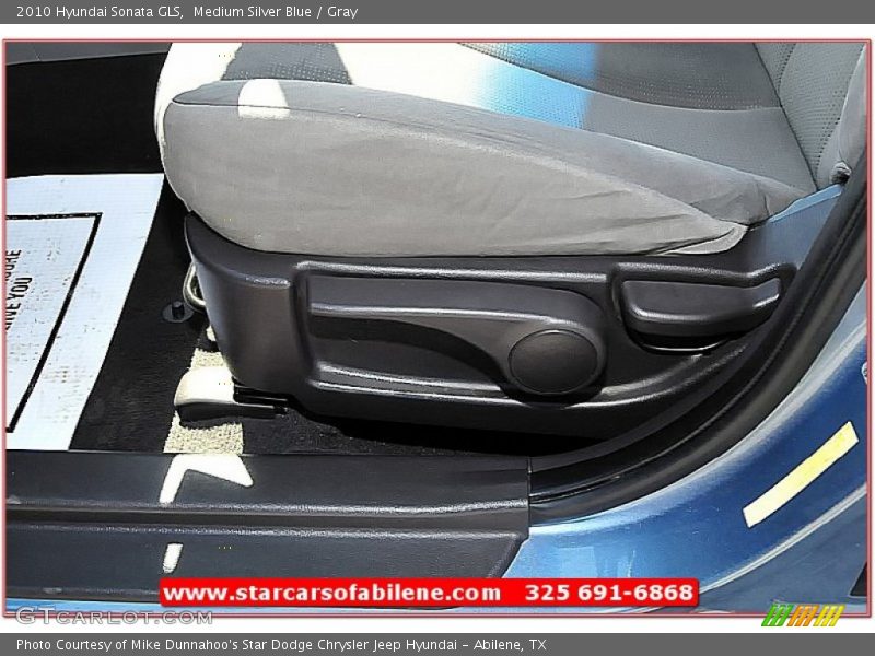 Medium Silver Blue / Gray 2010 Hyundai Sonata GLS