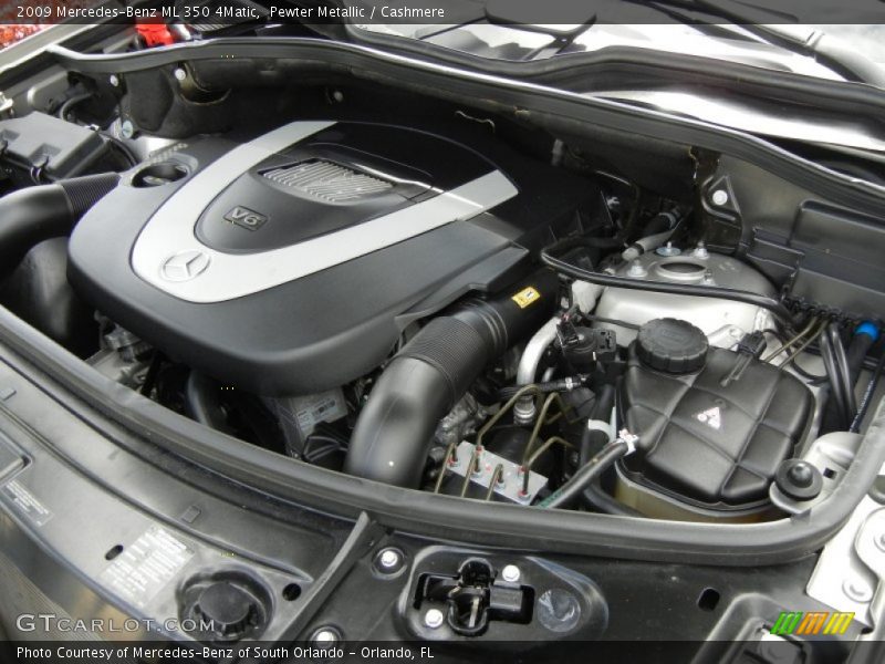 Pewter Metallic / Cashmere 2009 Mercedes-Benz ML 350 4Matic