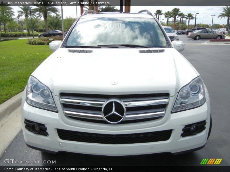 Arctic White / Cashmere 2009 Mercedes-Benz GL 450 4Matic