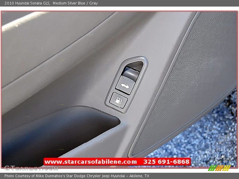 Medium Silver Blue / Gray 2010 Hyundai Sonata GLS