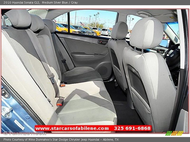 Medium Silver Blue / Gray 2010 Hyundai Sonata GLS