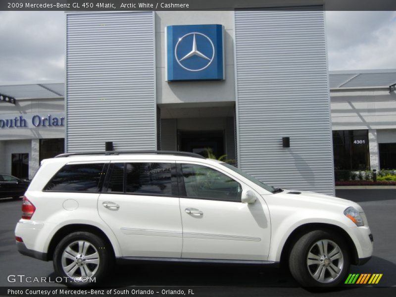 Arctic White / Cashmere 2009 Mercedes-Benz GL 450 4Matic