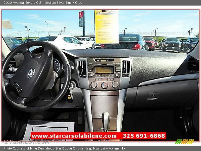 Medium Silver Blue / Gray 2010 Hyundai Sonata GLS