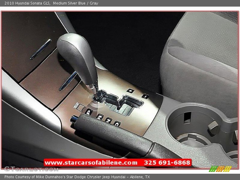 Medium Silver Blue / Gray 2010 Hyundai Sonata GLS